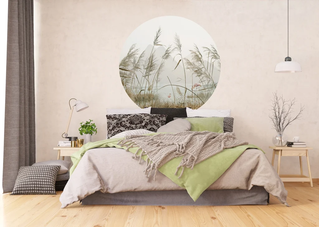 Wall Mural Reeds, 140 x 140 cm, CR 3304