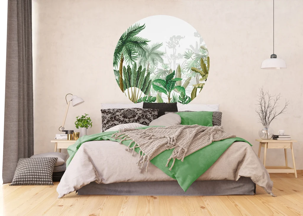 Wall Mural Vector Tropics, 140 x 140 cm, CR 3322