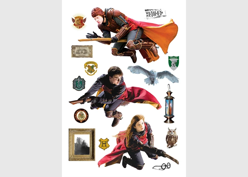 Wall Stickers Harry Potter Quidditch, 42,5 x 63 cm, DK 1645