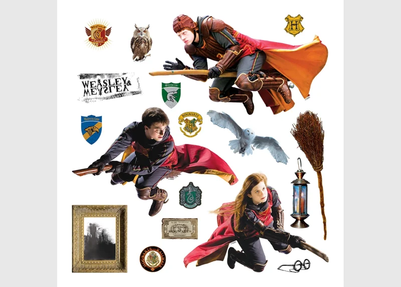 Wall Stickers Harry Potter Quidditch, 30 x 30 cm, DKS 3829