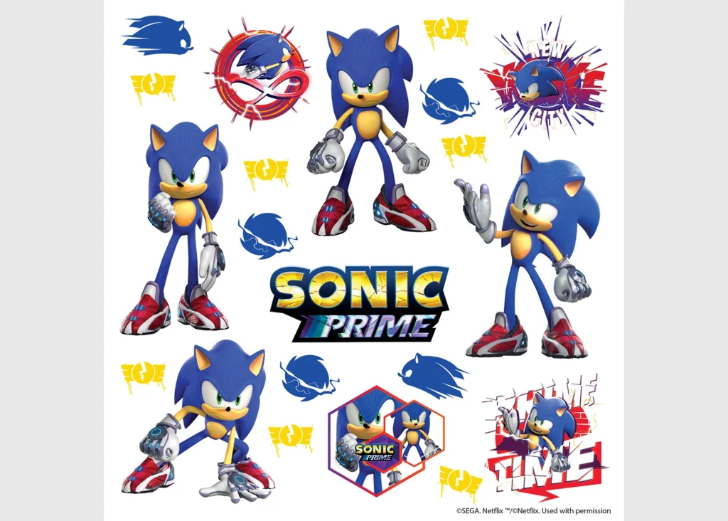 Wall Stickers Sonic, 30 x 30 cm, DKS 3933