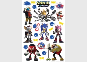 Wall Stickers Sonic, 42,5 x 65 cm, DK 1677