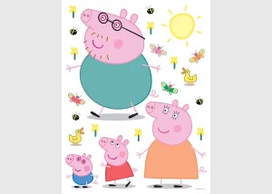 Wall Stickers Peppa Pig Classic, 65 x 85 cm, DK 2341