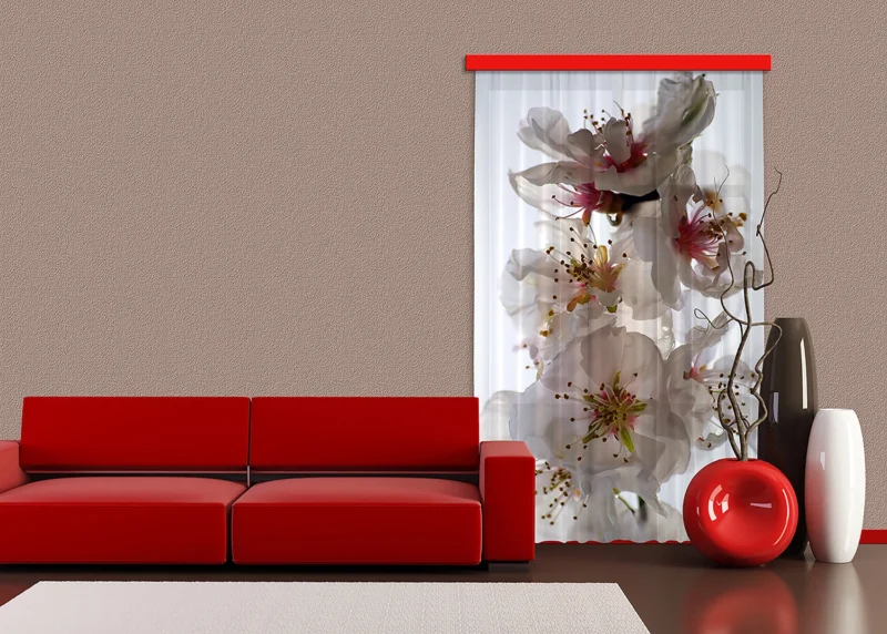 Curtain White Orchid, 140 x 245 cm, FCPL 6506