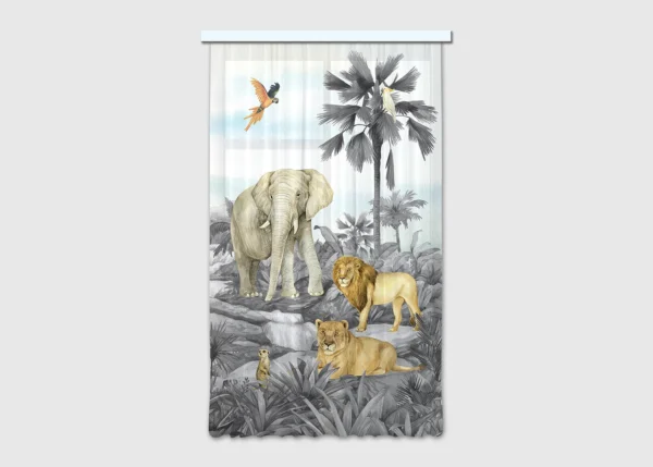 Curtain Jungle, 140 x 245 cm, FCSL 7177