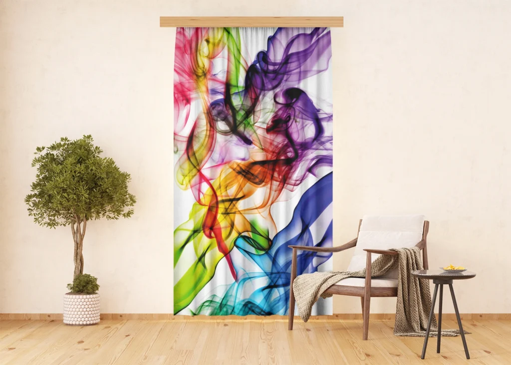 Curtain Colorful Smoke, 140 x 245 cm, FCSL 7514