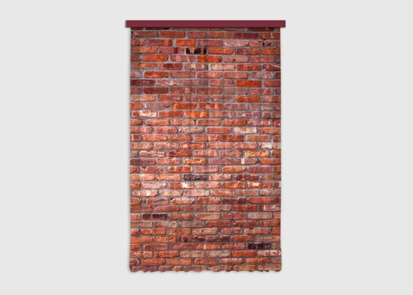 Curtain Brick Wall, 140 x 245 cm, FCSL 7501