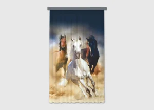 Curtain Horses, 140 x 245 cm, FCSL 7576