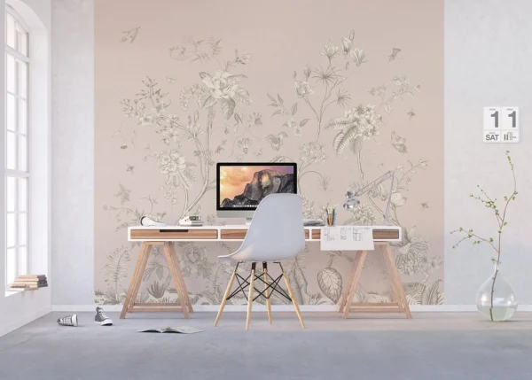 Wall Mural Floral Abstraction, 300 x 270 cm, FT4P 5715