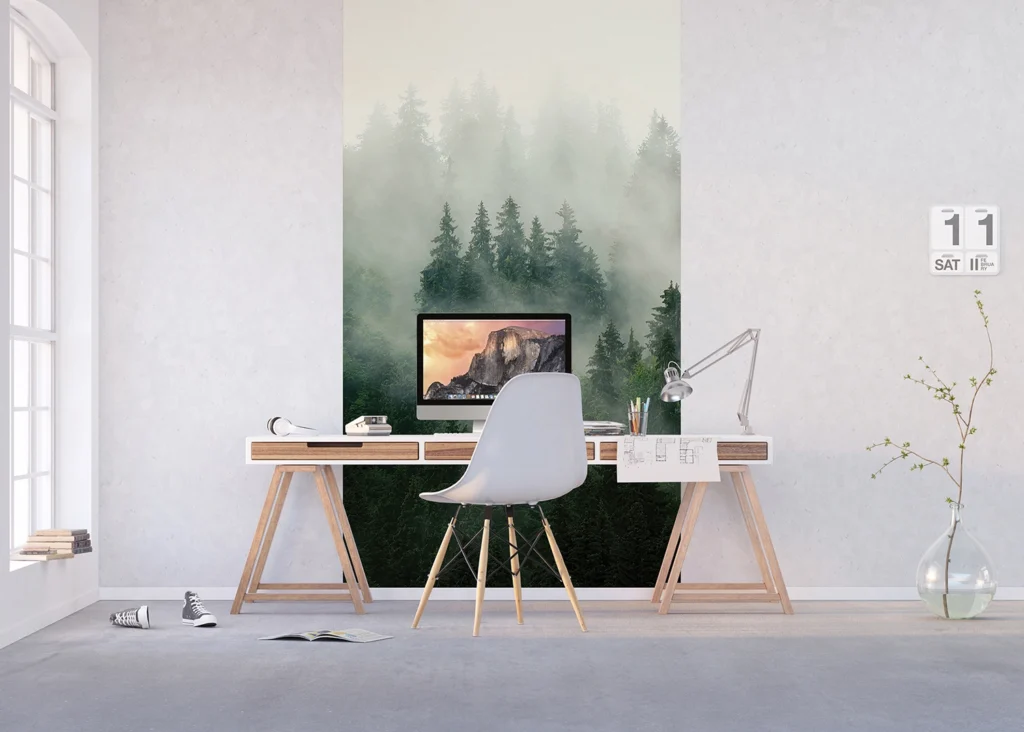 Wall Mural Misty Forest, 150 x 270 cm, FT2P 2545