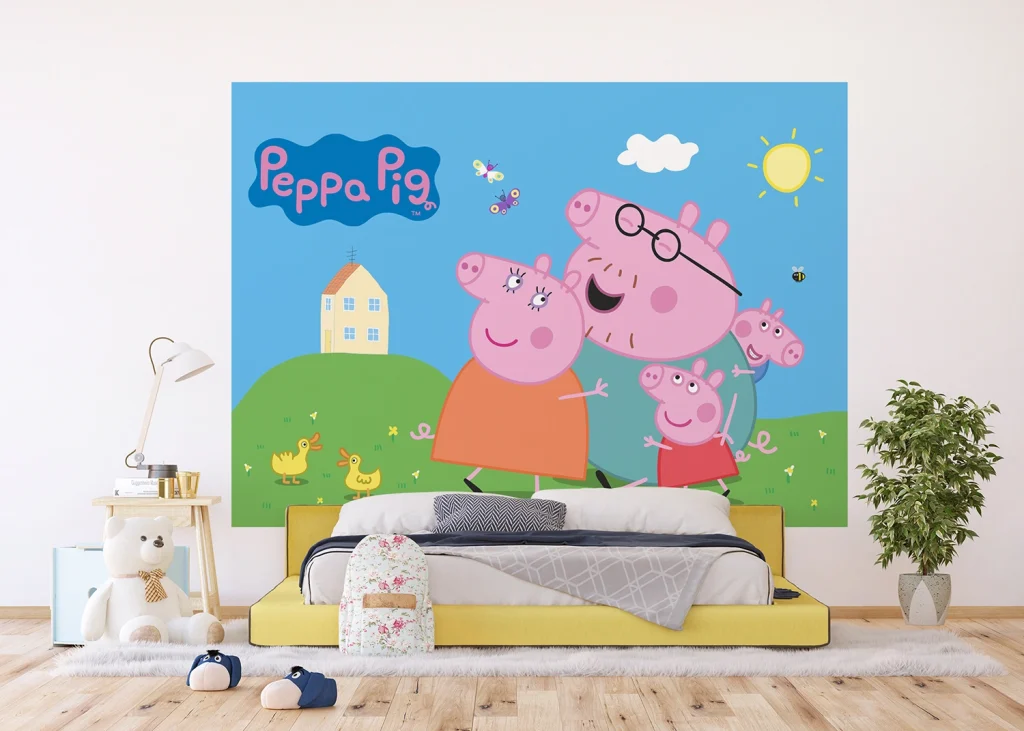 Wall Mural Peppa Pig, 252 x 182 cm, FTDXL 1963