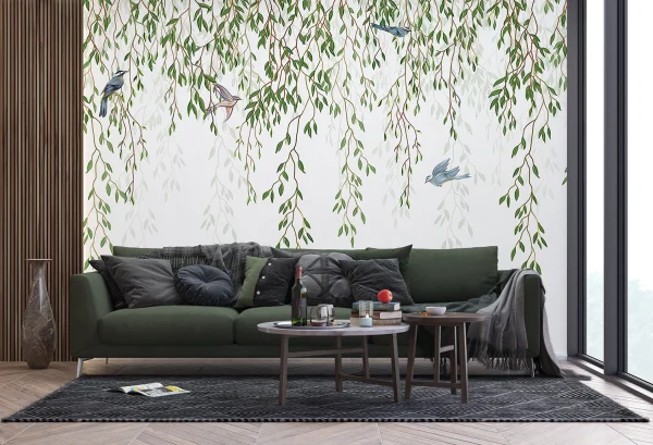 Wall Mural Tender Branches, 375 x 270 cm, FTNS 1288