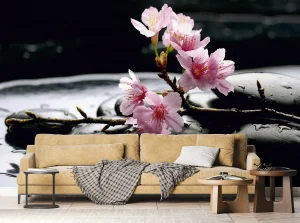 Wall Mural Floating Sakura, 375 x 270 cm, FTNS 2460