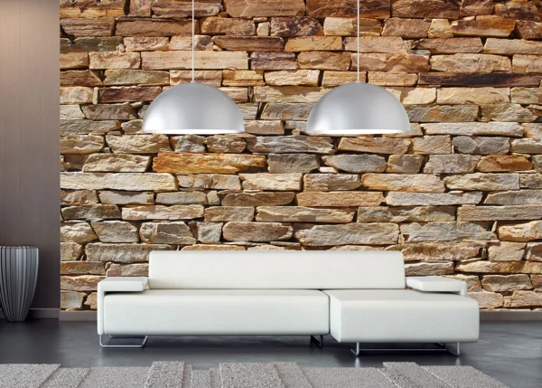 Wall Mural Stacked Stones, 375 x 270 cm, FTNS 2481