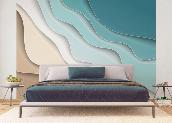 Wall Mural Waves, 375 x 270 cm, FTNS 1264