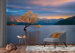 Wall Mural Charming Sunset, 375 x 270 cm, FTNXXL 3015