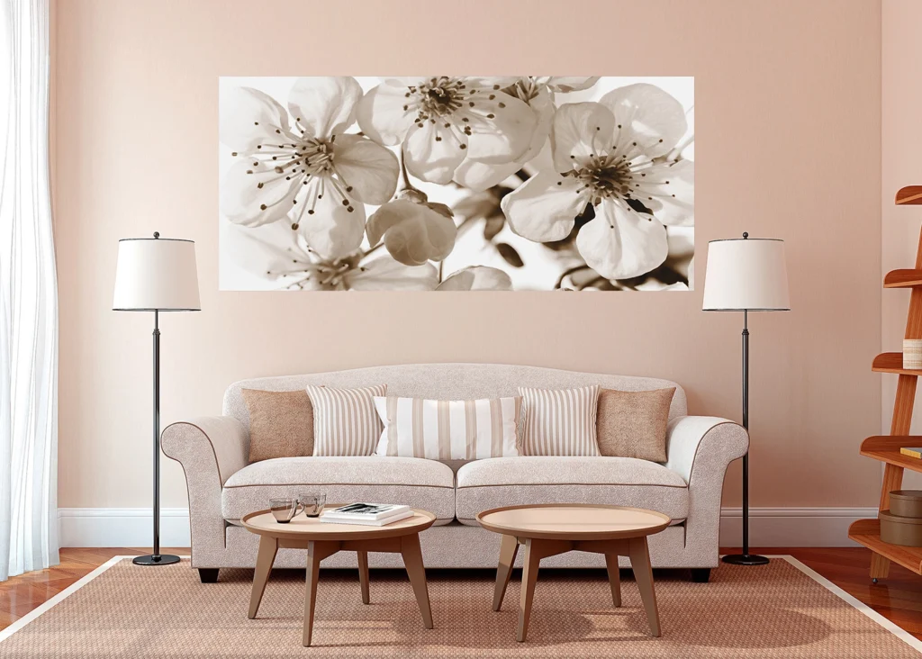 Wall Mural Flowers, 202 x 90 cm, FTNH 2706