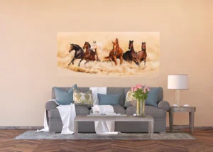 Wall Mural Horses, 202 x 90 cm, FTNH 2748