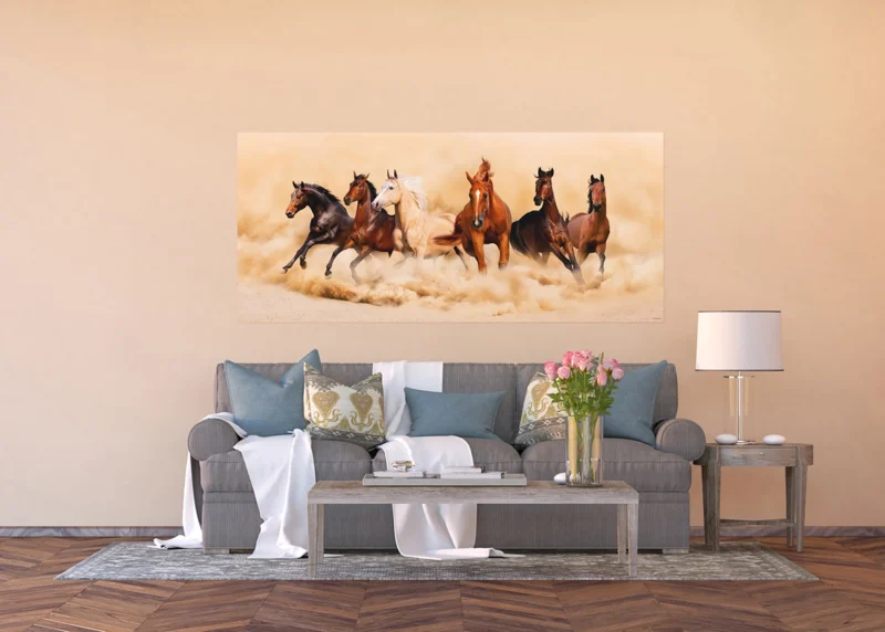 Wall Mural Horses, 202 x 90 cm, FTNH 2748