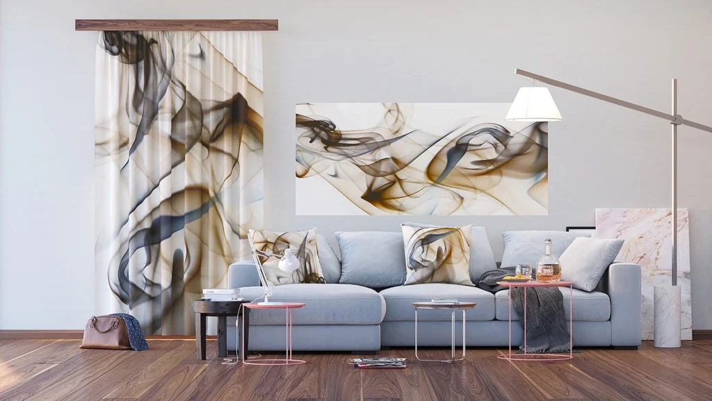 Wall Mural Smoke, 202 x 90 cm, FTNH 2757