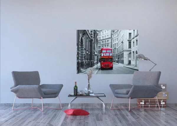 Wall Mural Double Decker, 160 x 110 cm, FTNM 2614