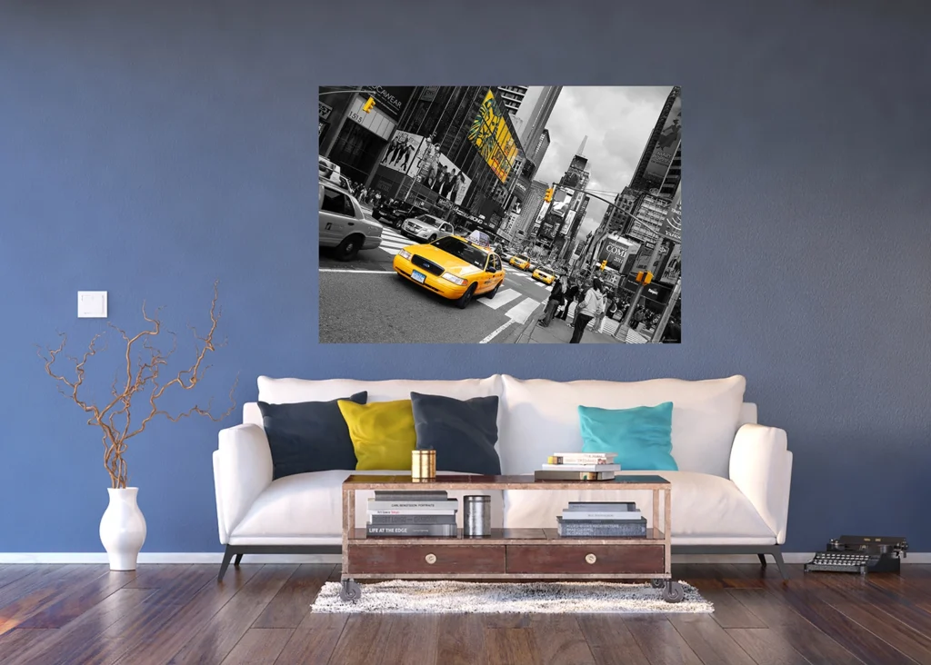 Wall Mural Yellow Cab, 160 x 110 cm, FTNM 2626