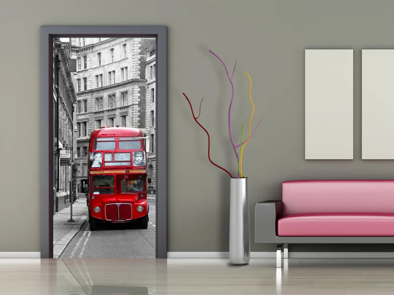 Wall Mural Double Decker, 90 x 202 cm, FTNV 2898