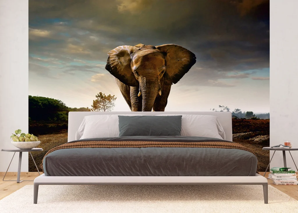 Wall Mural Elephant, 375 x 270 cm, FTNXXL 0438