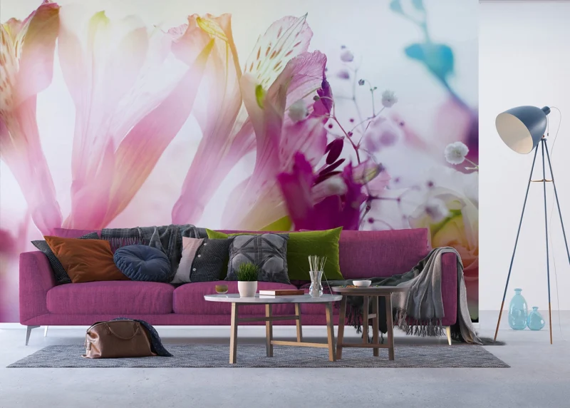 Wall Mural Flowers, 375 x 270 cm, FTNXXL 0443