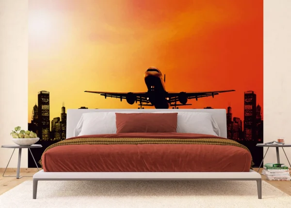 Wall Mural Night Flight, 375 x 270 cm, FTNXXL 0447