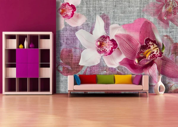 Wall Mural Orchids, 375 x 270 cm, FTNXXL 1148