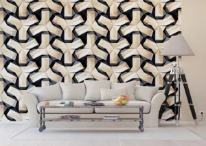 Wall Mural Wooden Structure, 375 x 270 cm, FTNXXL 1217