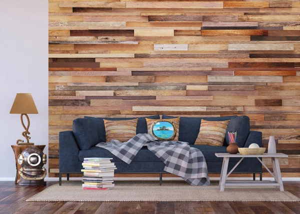 Wall Mural Wood Planks, 375 x 270 cm, FTNXXL 1235