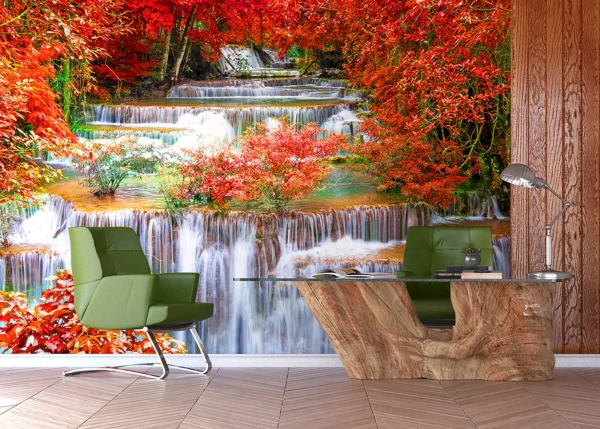 Wall Mural Waterfall, 375 x 270 cm, FTNXXL 2437