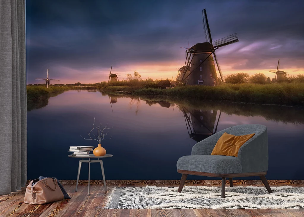 Wall Mural Windmill, 375 x 270 cm, FTNXXL 3022