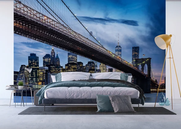 Wall Mural Big City Lights, 375 x 270 cm, FTNXXL 3024