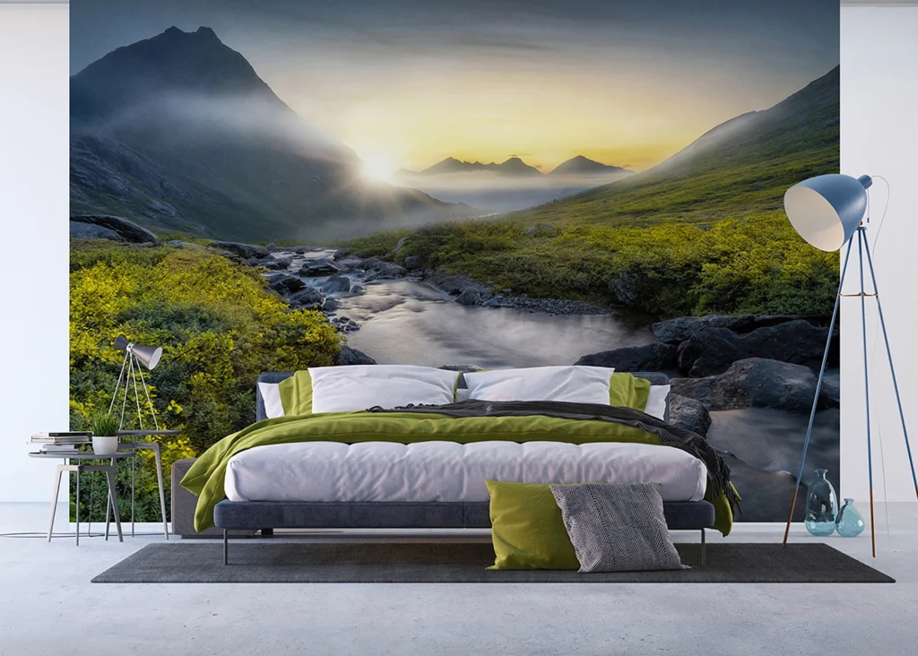 Wall Mural Mountain River, 375 x 270 cm, FTNXXL 3029