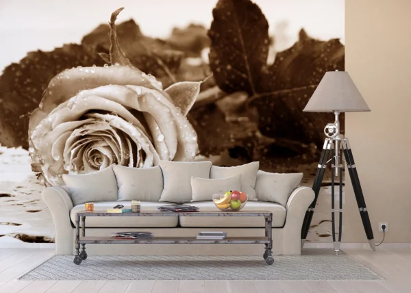 Wall Mural Vintage Rose, 360 x 254 cm, FTS 0086