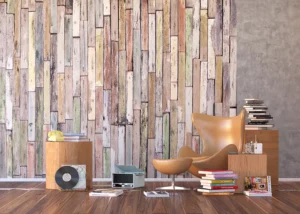 Wall Mural Rusty Wood Planks, 360 x 254 cm, FTS 1321