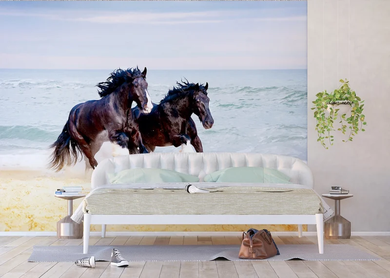 Wall Mural Horses, 360 x 254 cm, FTS 1336