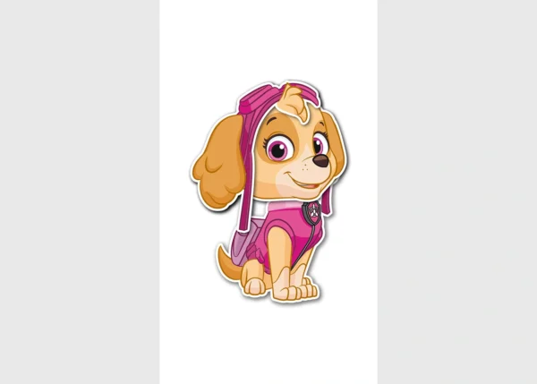 Sticker Paw Patrol Skye, 8.5 x 15 cm, VS 2155