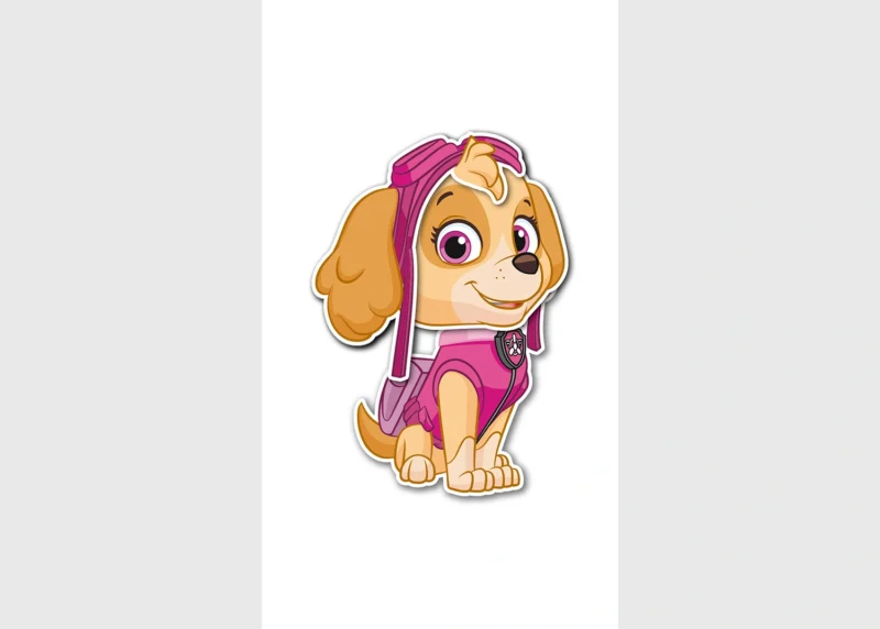 Sticker Paw Patrol Skye, 8.5 x 15 cm, VS 2155