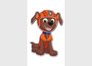 Sticker Paw Patrol Zuma, 8.5 x 15 cm, VS 2161