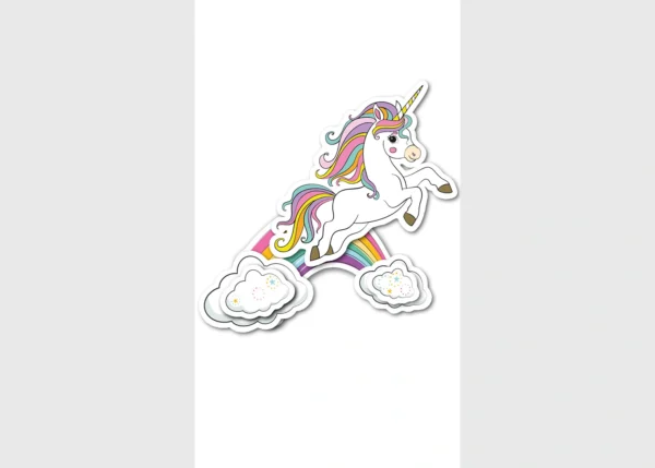 Sticker Magic Unicorn, 8.5 x 15 cm, VS 2169