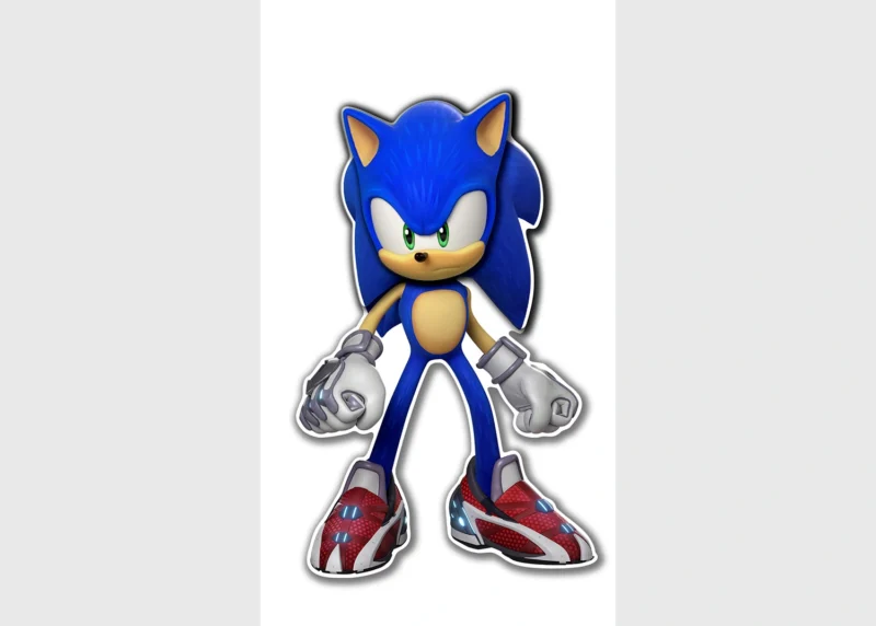 Sticker Sonic, 8.5 x 15 cm, VS 2177