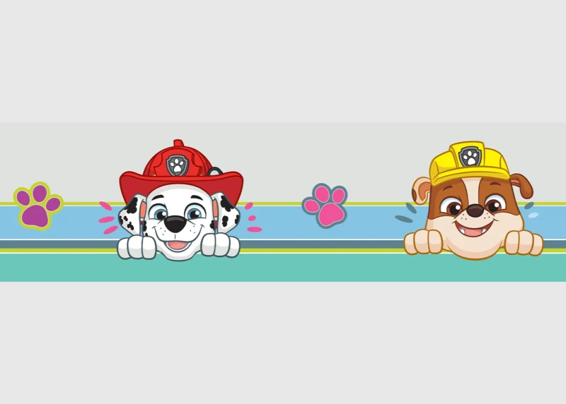 Wall Border Paw Patrol Be Happy | 5 m x 13.8 cm | WBD 8002