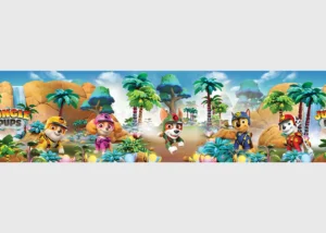 Wall Border Paw Patrol Jungle | 5 m x 13.8 cm | WBD 8023