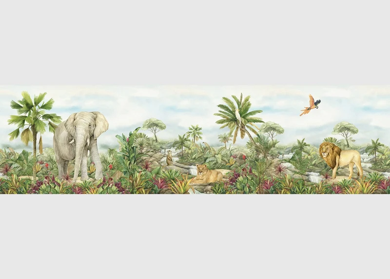 Wall Border Jungle | 5 m x 9.7 cm | WBD 8135