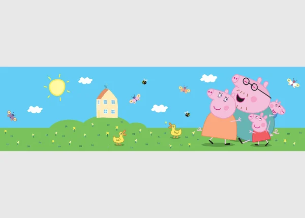 Wall Border Peppa Pig Classic | 5 m x 9,7 cm | WBD 8145