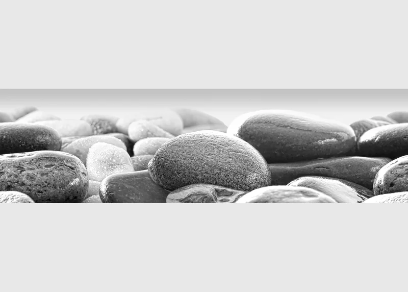 Wall Border Beach Stones | 5 m x 13.8 cm | WB 8215